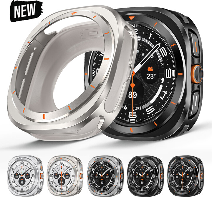 Aluminium Alloy Case For Samsung Galaxy Watch Ultra 47mm 2025 Luxury Metal Cover Screen Protector for samsung GALAXY ULTRA WATCH