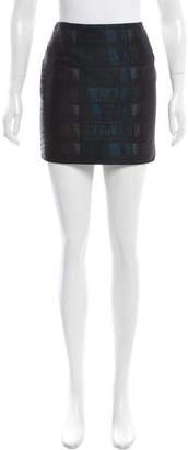 Cédric Charlier Printed Mini Skirt
