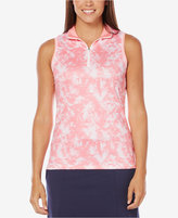 Thumbnail for your product : Callaway Floral-Print Sleeveless Golf Polo