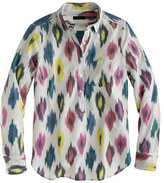 Thumbnail for your product : J.Crew Popover in watercolor ikat
