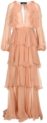 DSQUARED2 Dsqaured2 Sheer Flounce Gown