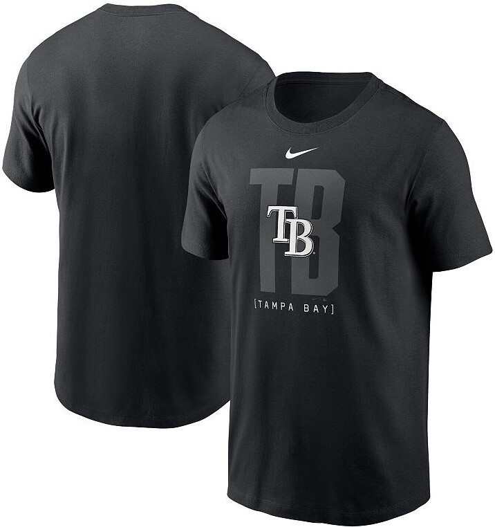 Nike Men's Black Tampa Bay Rays Fashion Local T-Shirt