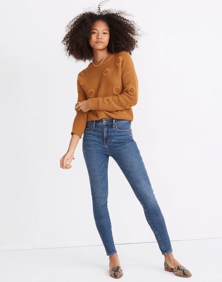 10 High-Rise Skinny Jeans in Dalesford Wash