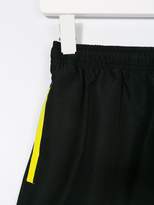 Thumbnail for your product : Calvin Klein Kids TEEN logo print swim shorts