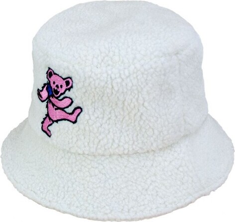 Peter Grimm PinkBearGratefulDeadPolyesterBucketHat