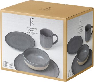 ED Ellen Degeneres Crafted by Royal Doulton Brushed Glaze 16 Pc Dinnerware  Set - ShopStyle