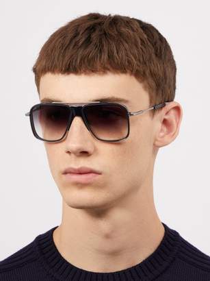 Dita Eyewear Initiator Navigator Titanium Sunglasses - Mens - Black