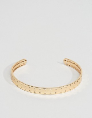ASOS Perforated Cuff Bracelet