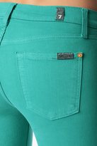 Thumbnail for your product : 7 For All Mankind The Slim Illusion Ankle Skinny In Bright Jade (28" Inseam)
