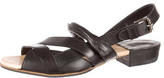 Thumbnail for your product : Dries Van Noten Leather Ankle-Strap Sandals