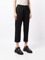 Thumbnail for your product : Sofie D'hoore Punch cropped straight trousers
