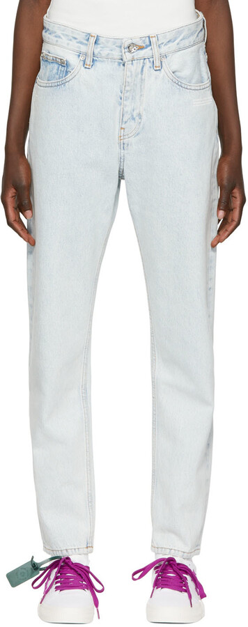 White Blue Jeans | ShopStyle