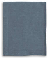 Thumbnail for your product : The Linen Works Parisian Blue Linen Tablecloth With Mitered Hem