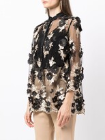 Thumbnail for your product : Antonio Marras Floral-Embroidered Blouse