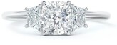 Thumbnail for your product : De Beers Forevermark x Micaela Three Stone Illusion Diamond Engagement Ring