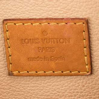 Louis Vuitton Damier Azur Canvas Cosmetic GM Pouch (Pre Owned)