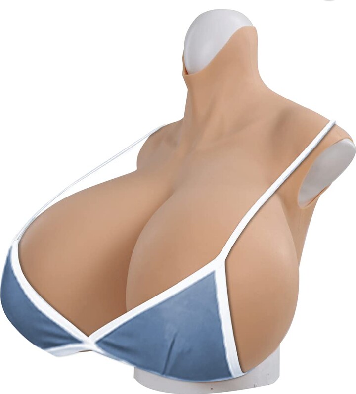 Silicone Crossdressers Apparel Breasts Cotton Filled Z Cup