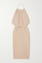 Thumbnail for your product : Maticevski Signet Draped Cady Halterneck Midi Dress