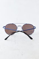 Thumbnail for your product : Le Specs Instinct Blue Aviator Sunglasses