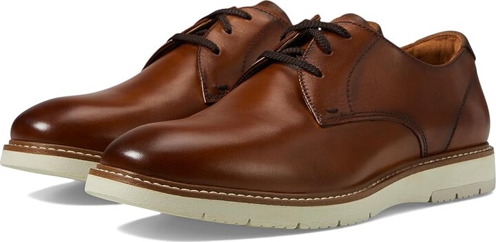 Florsheim Vibe Plain Toe Oxford Men's Shoes Cognac : 10 M (D) Leather