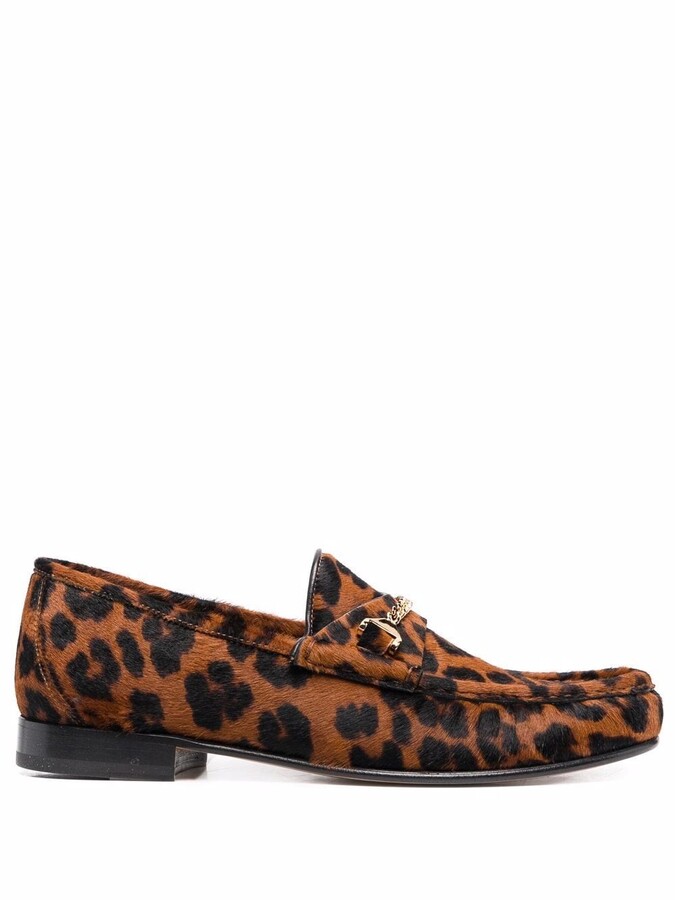 mens leopard print dress shoes