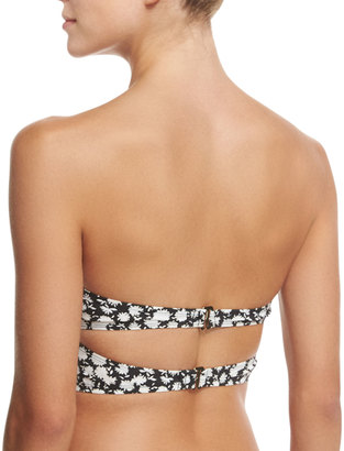 Tory Burch Orchard Printed Underwire Swim Top