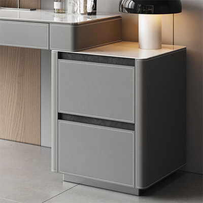 Wrought Studio Makeup Vanity with Light mirror4 drawers