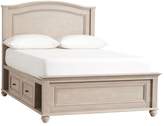 Thumbnail for your product : Pottery Barn Teen Chelsea Storage Bed, Full, Brushed Fog