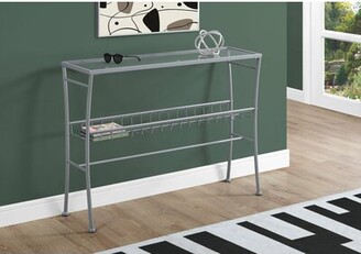 Winston Porter Cantin Accent Table, Console, Entryway, Narrow, Sofa, Living Room, Bedroom, Metal