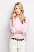 Thumbnail for your product : Lands' End Women's Solid Washed Oxford Shirt