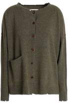 Thumbnail for your product : Current/Elliott Distressed Wool And Cashmere-Blend Cardigan