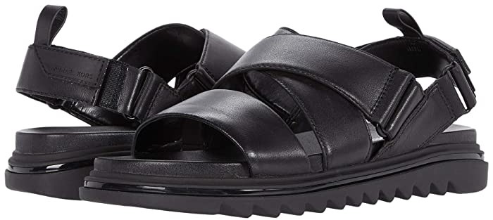 michael kors sandals mens black