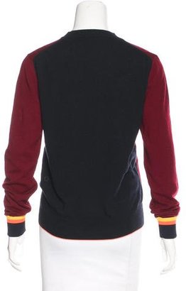 Celine Cashmere Colorblock Sweater