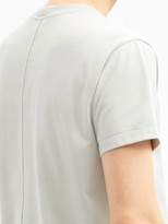 Thumbnail for your product : Rick Owens Level Cotton-jersey T-shirt - Grey