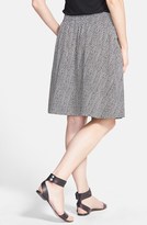 Thumbnail for your product : Eileen Fisher Bandhini Print Organic Cotton Skirt