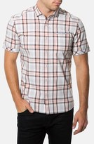 Thumbnail for your product : 7 Diamonds 'Electric Warrior' Short Sleeve Plaid Sport Shirt