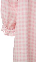 Thumbnail for your product : Sleeper Loungewear Gingham Linen Midi Dress