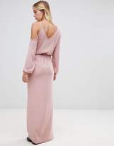 Thumbnail for your product : Glamorous asymmetric maxi dress