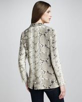 Thumbnail for your product : Elizabeth and James Christopher Snake-Print Blazer