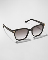 Thumbnail for your product : Cartier Gradient Panther Square Acetate Sunglasses