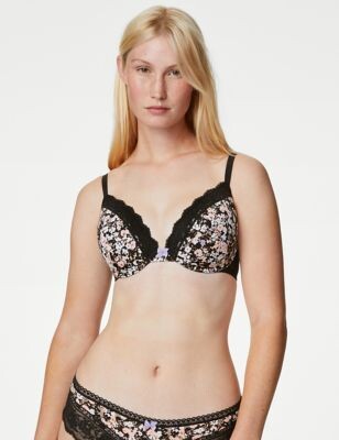 Mesh Wired Extra Support Bra, M&S Collection