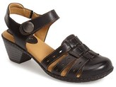 Thumbnail for your product : Softspots 'Shelly' Woven Leather Quarter Strap Sandal (Women)