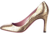 Thumbnail for your product : Jean-Michel Cazabat Metallic Pumps w/ Tags