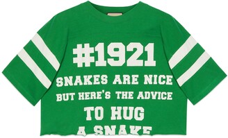 GUCCI】TO HUG A SNAKE Tシャツ