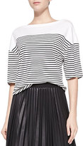 Thumbnail for your product : Theory Cibella Classic Striped Knit Top