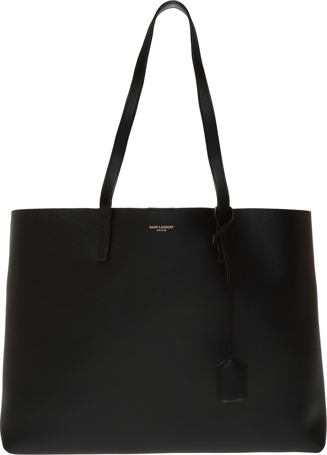 Saint Laurent Le 37 Leather Bucket Bag - Black - ShopStyle