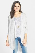 Thumbnail for your product : Painted Threads Chevron Oversize Open Cardigan (Juniors)