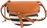 Thumbnail for your product : Loewe Gate Marine Small Striped Crossbody Bag