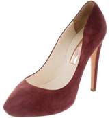 Thumbnail for your product : Rupert Sanderson Pointed-Toe Platform Pumps