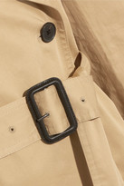 Thumbnail for your product : Joseph Townie Double-breasted Cotton Trench Coat - Beige